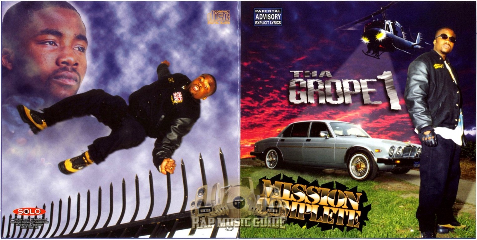 Tha Grope 1 - Mission Complete: 1st Press. CD | Rap Music Guide